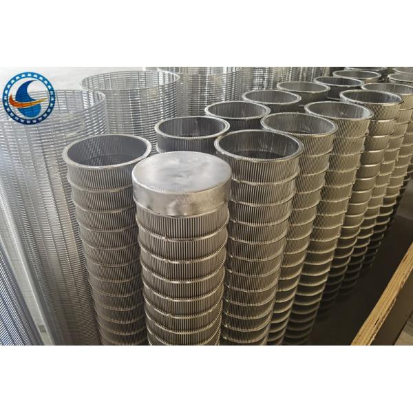 Vee Form Filter Id40mm Stainless Steel Profile Wet Dry Separator Od48mm Vee Wire Screen ...