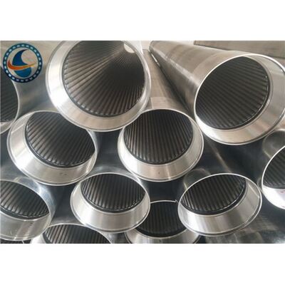 Self Supported Water Wire Screen , Large Diameter Johnson Screen Filter