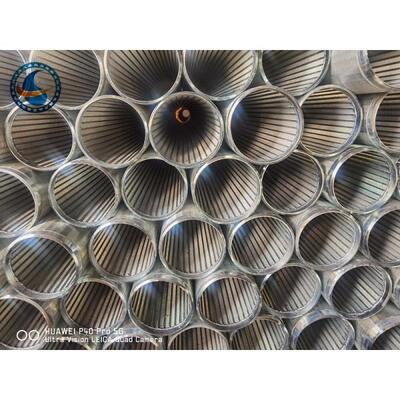 6-5/8" Low Carbon Galvanized Johnson Wire Screen With Customizable Sample