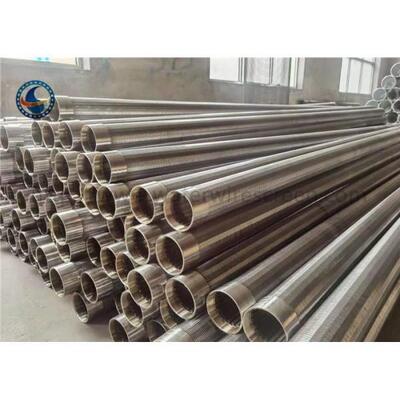 Filter Mesh Stainless Steel Wire Johnson Wedge Wire Screen Pipe