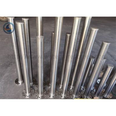 316l Stainless Steel 3inch Water Wire Screen Johnson Type Cylinder For Filtration