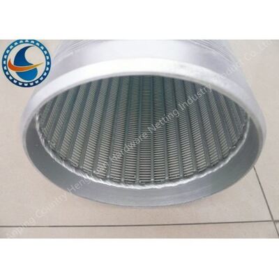 Low Carbon Galvanized Water Well Screen With Excellent Pressure Resistant Performance