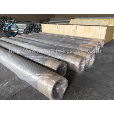 10-3/4" Diameter Non-Magnetic Stainless Steel Water Wire Screen