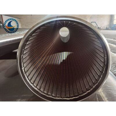 12" Diameter Slot 60 Water Wire Screen Pipe Grade Sus 304