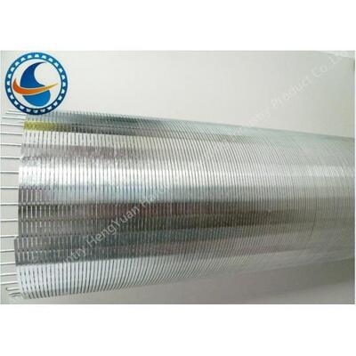 Full Welded Stainless Steel Wedge Wire Screen With Non Clogging Function