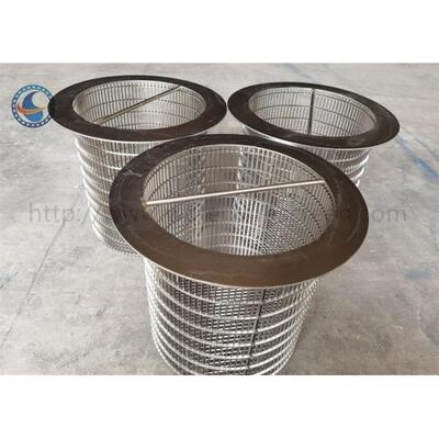 Slot V Ss 304 Wire Wrapped Screen Inner Filter Basket