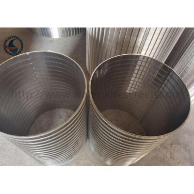 Johnson Mesh Tube 25mm Slot Wire Wrapped Screen For Filter