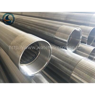 4-1/2" Wire Wrapped Screen With Male/Female Threaded Used In Water Well