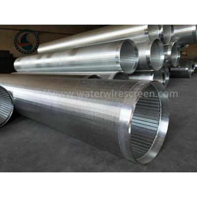 Low Carbon Galvanized 6-5/8" Water Wire Screen For Deep Wells