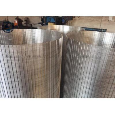 Slotted Tube Johnson Screen 304 Wedge Wire Screen Filter For Filtration