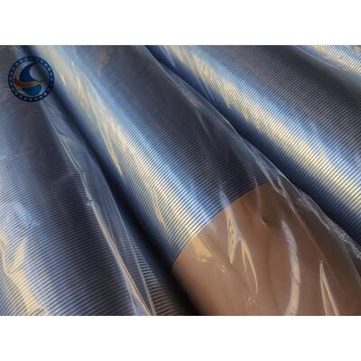 8" Well Screen Pipe 0.75mm Slot Beveled Welded Ring Ends Continuous