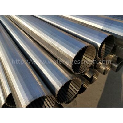High Strength Welded Wedge Wire Screen For Water Treatment Industry