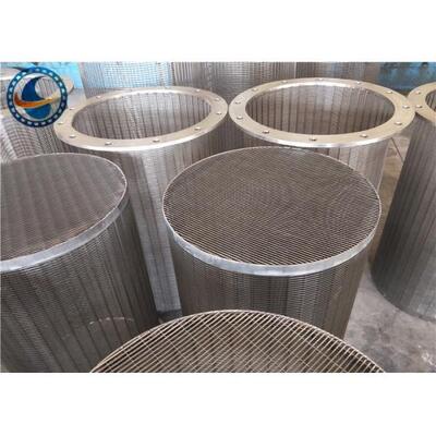 Wear Resistant Stainless Steel Wedge Wire Mesh With High Bearing Capacity