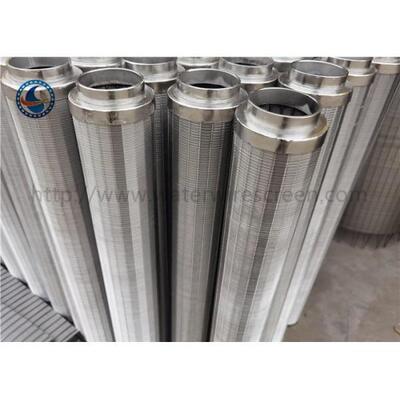 Precision Fine Water Filter Johnson Wedge Wire Screen Pipe 100 Micron