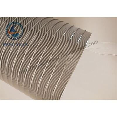Anticorrosion Wedge Wire Screen Pipe Stainless Steel Johnson 0.05mm Slot Filter