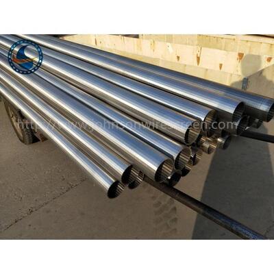 Stainless Steel Wedge Wire Screen Pipe OD 100mm For Wastewater Treatment