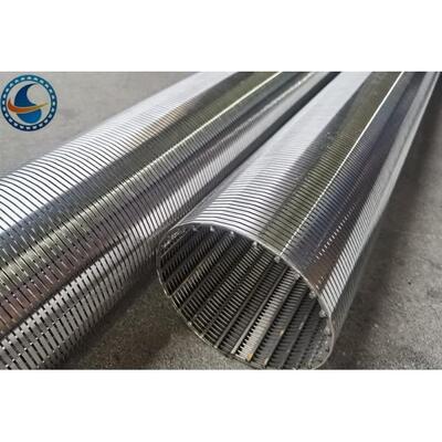 118mm Dia Ss Wedge Wire Filter Screen Candles For Oil Refineries Vulcanization