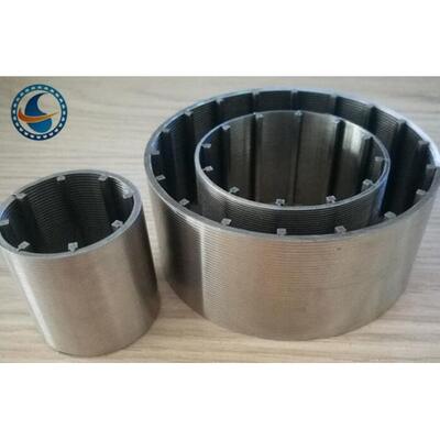 Full Welded Profile Wedge Wire Screen Pipe Stainless Steel