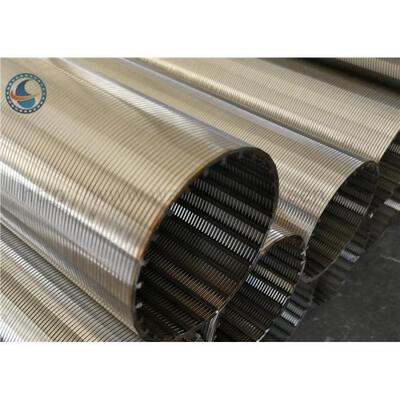 SS 304 2" Slot Type 60.5mm Johnson Screen Pipe