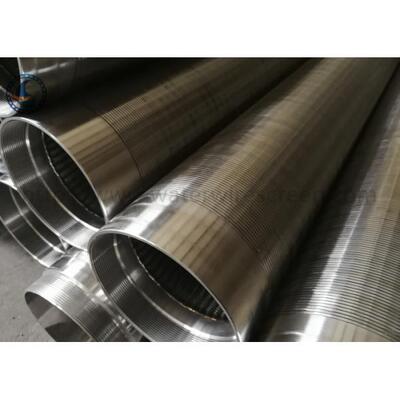 6" V Wire Downhole Slotted 2.9m Length Johnson Screen Tube