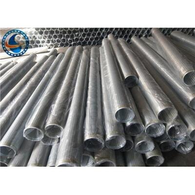 High Precision Johnson Stainless Steel Well Screens With Self Cleaning Surface