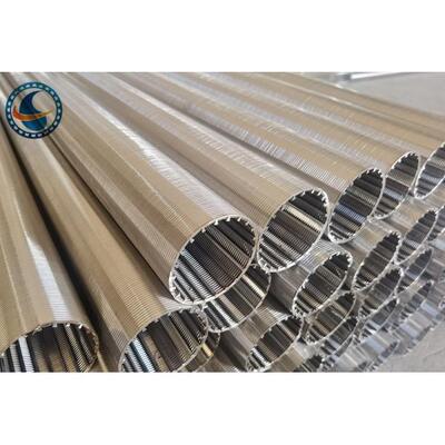 Stainless Steel OD89mm Continuous Slot Screen For Filtration
