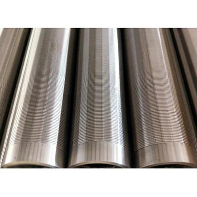 Thread Couplings Slot 60 Wedge Wire Water Sand Contol Water Well Screen 8 Inch