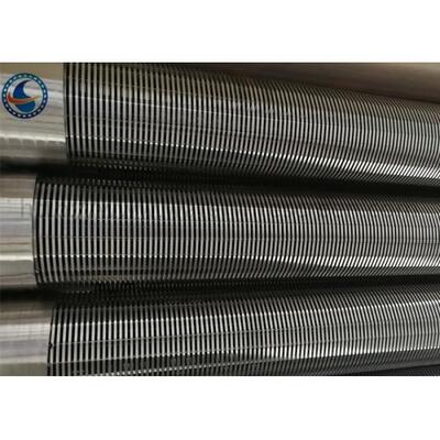 2x3mm Slot 1.5mm Wedge Wire Screen Pipe For Filter