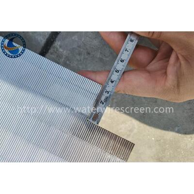 3 Meters By 3 Meters SS304 0.5mm Continuous Slot Screen