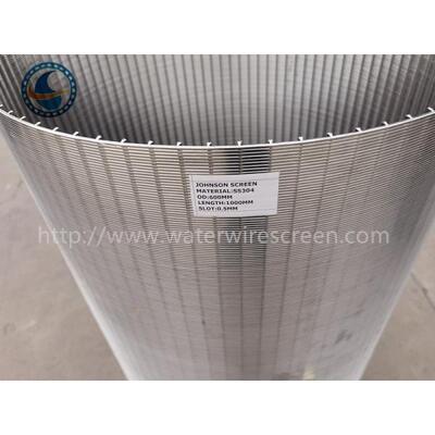 Johnson Wire Wrapped Continuous Slot Screen With 0.5mm Gap