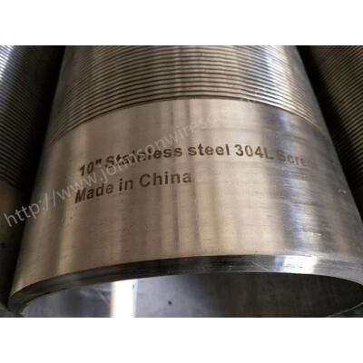 Stainless Steel 304L Sand Control Screens For Waste Water Treatment Plant