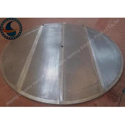 Heavy Duty Wedge Wire Screen Panels For Malt Kiln Flooring Raw Material