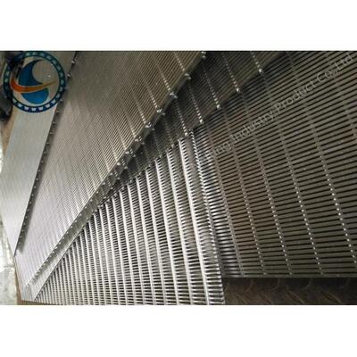 V Shape Wedge Wire Screen Panels For Mineral Processing Self Cleaning