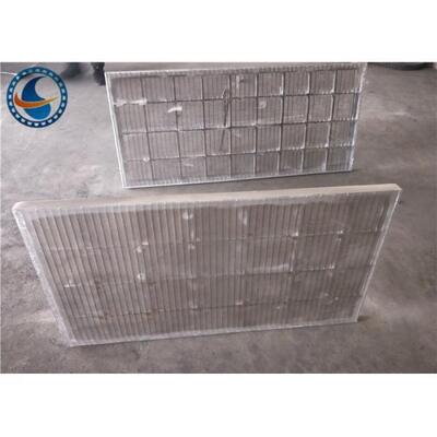 Reliable Johnson Wedge Wire Screen Panels , Anti Abrasion Wedge Wire Sheets