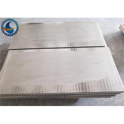 Anti Abrasion Johnson Wedge Wire Screens With Excellent Permeability