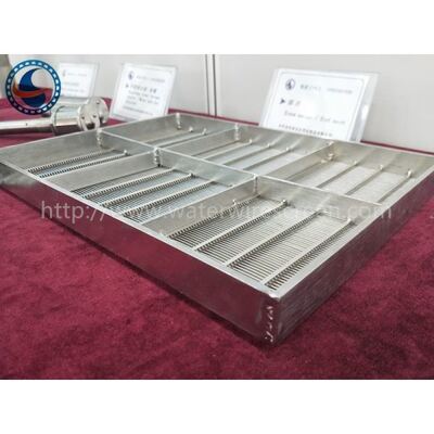 1.0mm Slot Pulp And Paper Mills Wedge Wire Panels