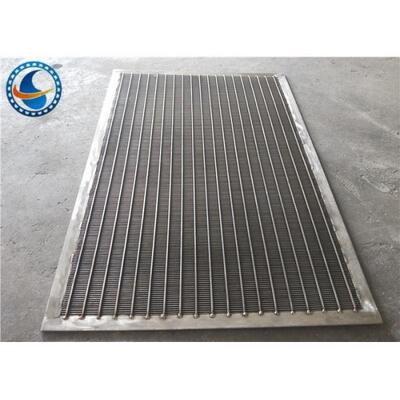 Rust Proof Wedge Wire Mesh 1219mm×486mm For Food / Chemical Industry