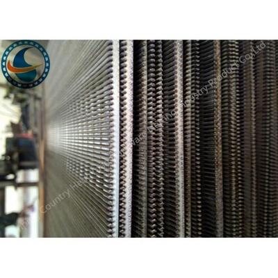 Flat Panel Slotted Wedge Wire Screen Panels Multi Functional OEM / ODM Acceptable
