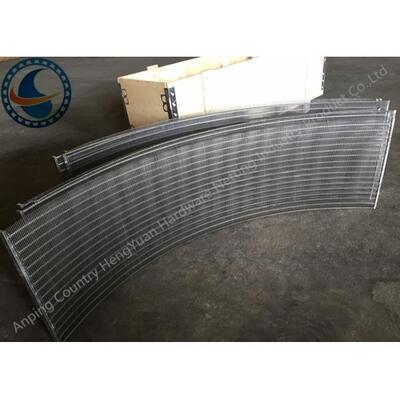 Metal Frame Parabolic Screen Filter With ISO Certificate High Strength