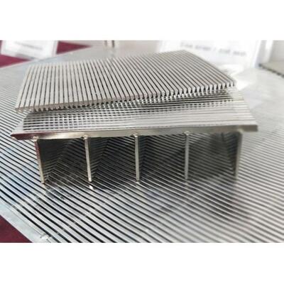 Stainless Steel Johnson 1.3mm Slot Wedge Wire Screen Panels