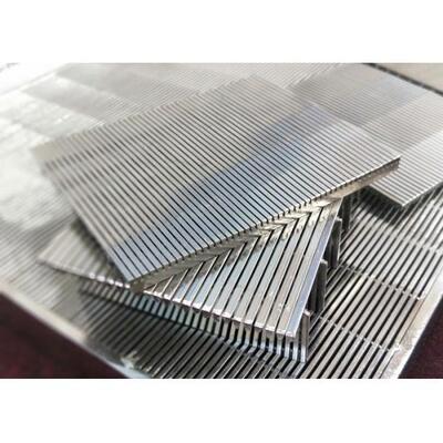 Johnson Slot Sieve Wedge Wire Screen Panels Plate Stainless Steel For Pulp Filtration