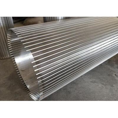Funnel Type Rotary Screen Drum / Reverse Wedge Wire Screen Cylinders