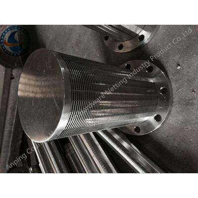 Heavy Duty Wedge Wire Mesh Highly Corrosion Resistant Material Non Clogging