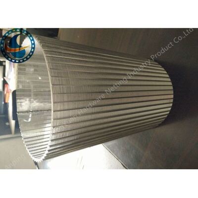 Easy Maintenance Wedge Wire Sieve Filters For Food Processing Applications