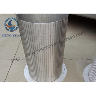 Stainless Steel Reverse Rotary Screen Drum High Corrosion Resistance