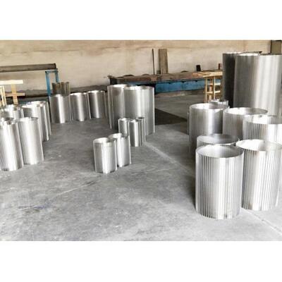Rugged Rotary Screen Drum Clog Resistant For Food Beverage Industry