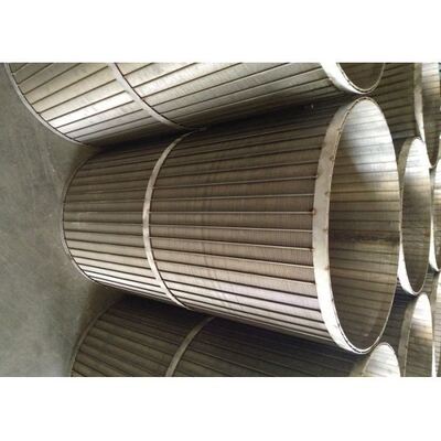 High Filtration Accuracy Rotary Screen Drum , Stainless Steel Back Flush Screen