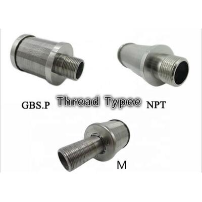 Johnson Water Filter Nozzle , Rust Resistant Water Strainer Filter Nozzle