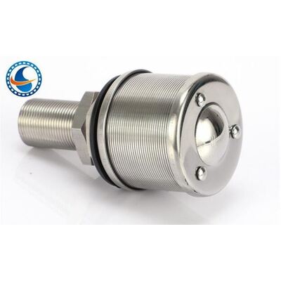 Aisi 316l Wedge Wire Strainer Johnson Continuous Slot