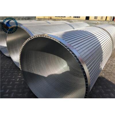 Aging Resistant Wedge Wire Screen, Reverse Slotted Water Well Screen Pipe